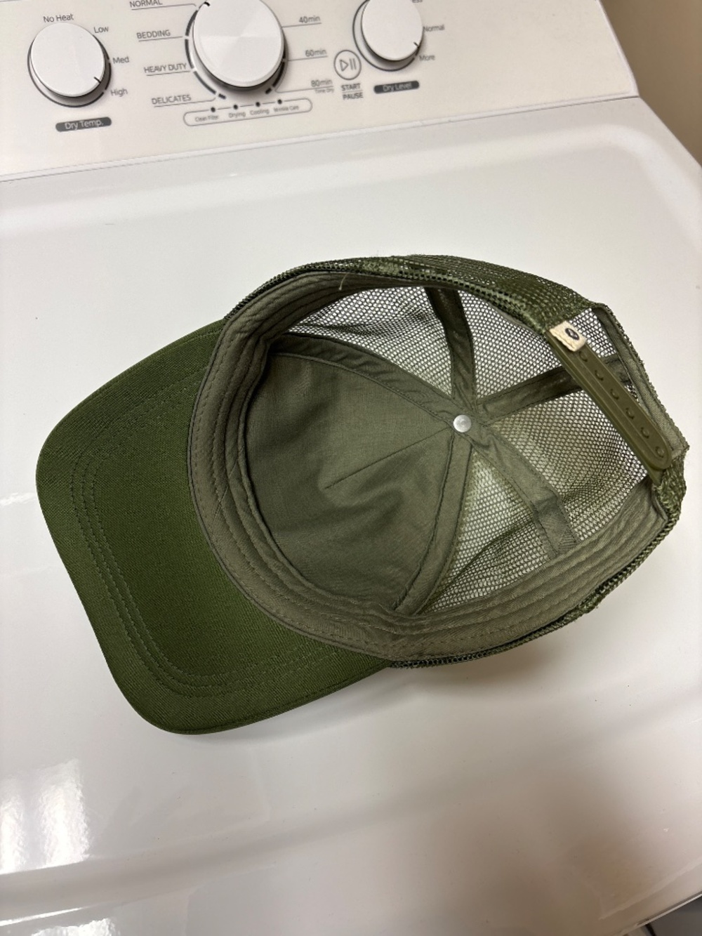 Olive green Roxy cap - Picture 2 of 4
